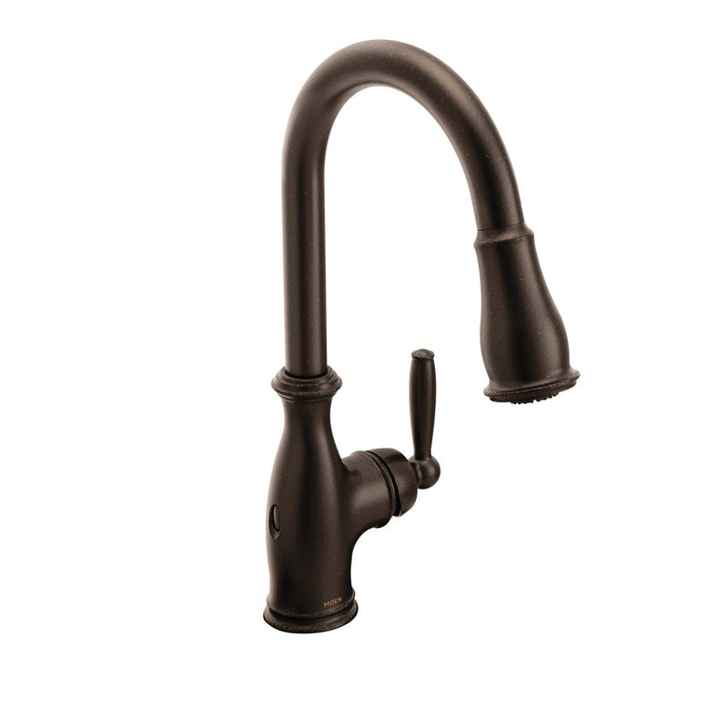 Arbor Single Handle Touchless Sprayer Kitchen Faucet with MotionSense & Power Clean, Oil Rubbed Bronze S5M3