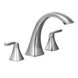 Voss 2-Handle Deck Mount Roman Tub Faucet Trim Kit, Valve Required, Chrome S1I7 - product image 1
