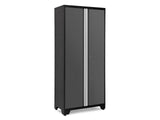 Bold Series Lockable 24-Gauge Steel RTA Storage Locker with 3 Shelves, Grey/Black, 36-in N4U2 - product image 2