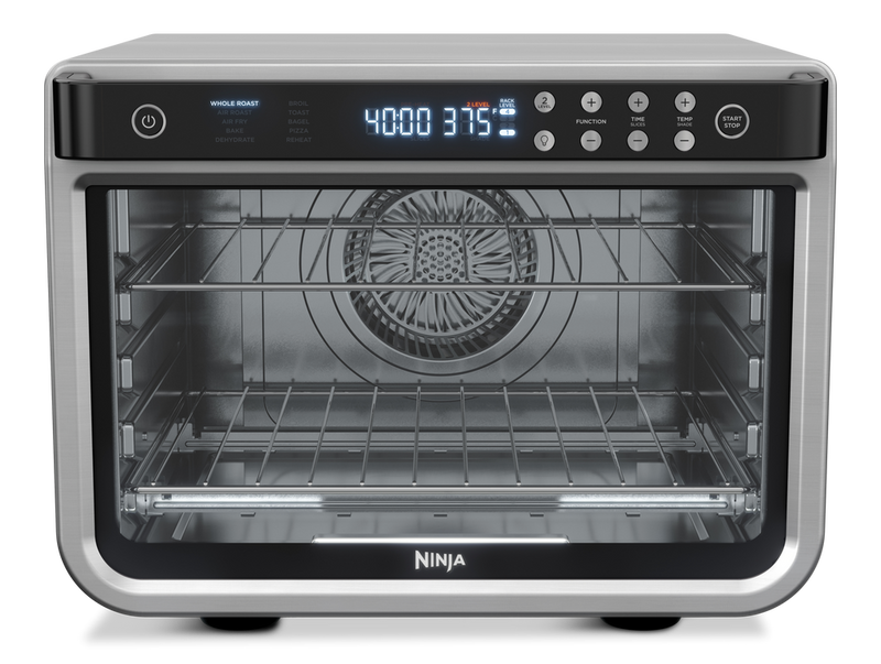 Foodi XL Pro Digital Convection Air Fryer Toaster Oven, with 10 Functions, Stainless Steel U6O2