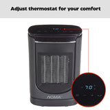 Digital Ceramic Desk Heater with LED Display C1N1 - product image 3