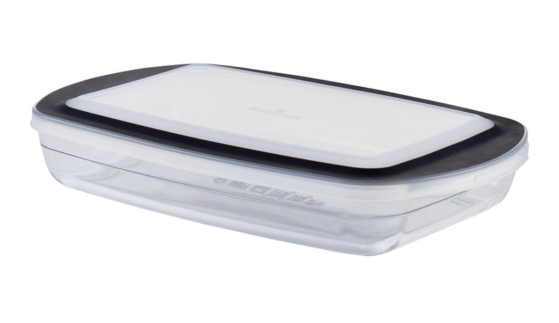 Glass Rectangular Baking Dish with Lid, 2.8-qt Z8B5