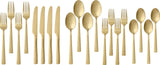 Summerside Champagne Matte Stainless Steel Flatware Set, Serves 4, 20-pc F7D7 - product image 4