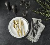 Summerside Champagne Matte Stainless Steel Flatware Set, Serves 4, 20-pc F7D7 - product image 7