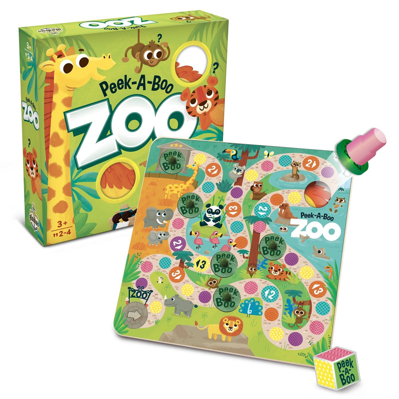 Zoo Dice Rolling Animal Board Game, Ages 3+ Y7Y8