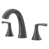 Rancho 8-in Widespread Bath Faucet, Matte Black F3F8 - product image 1