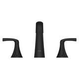 Rancho 8-in Widespread Bath Faucet, Matte Black F3F8 - product image 2