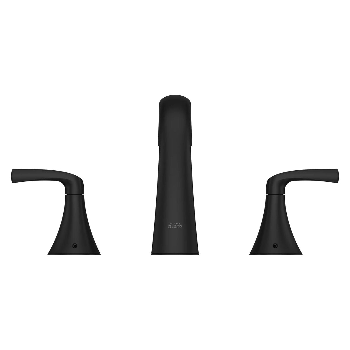Rancho 8-in Widespread Bath Faucet, Matte Black F3F8 - product image 2