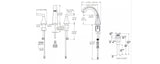 Rancho 8-in Widespread Bath Faucet, Matte Black F3F8 - product image 8