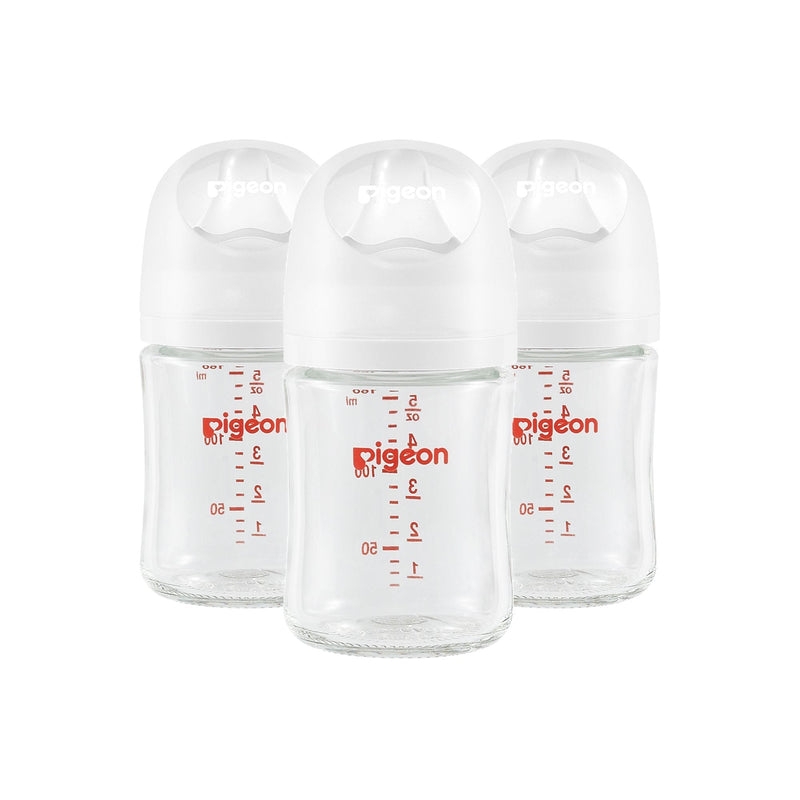 Glass Bottle with Silicone Nipple (SS), 5-oz, 0 Months+, 3-pk V6E7
