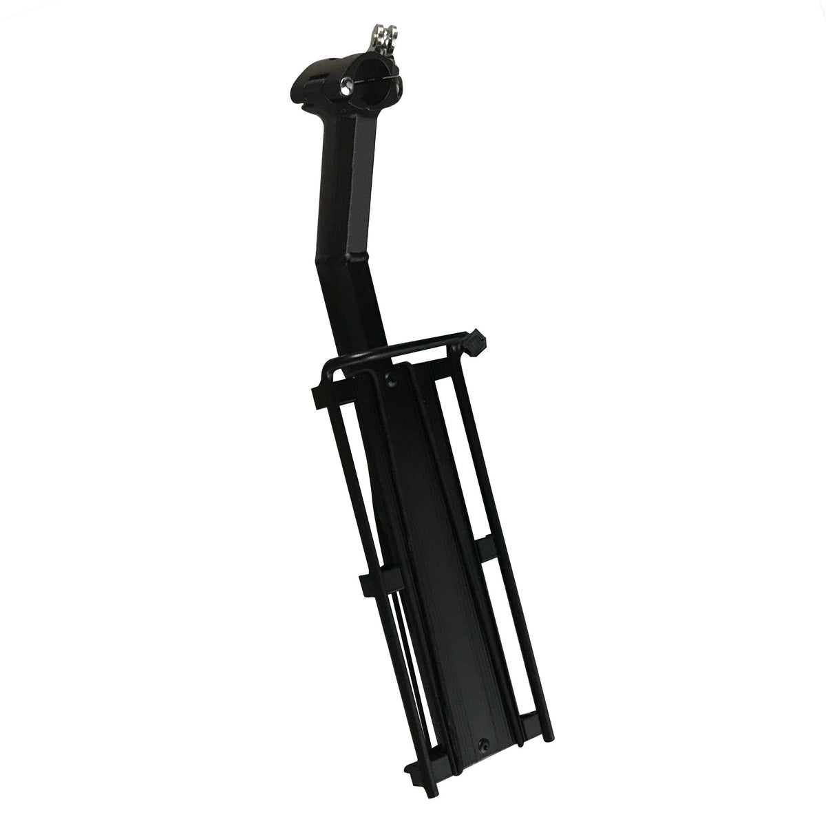 Alloy Seat Bike Cargo Rack, Black H3N7 - product image 1