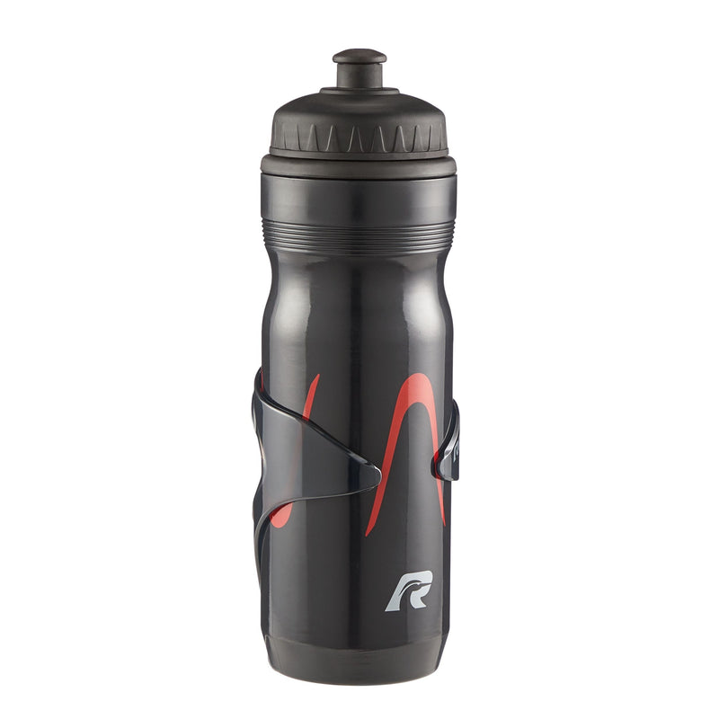 High Flow Valve Bike Water Bottle, Black G4N8
