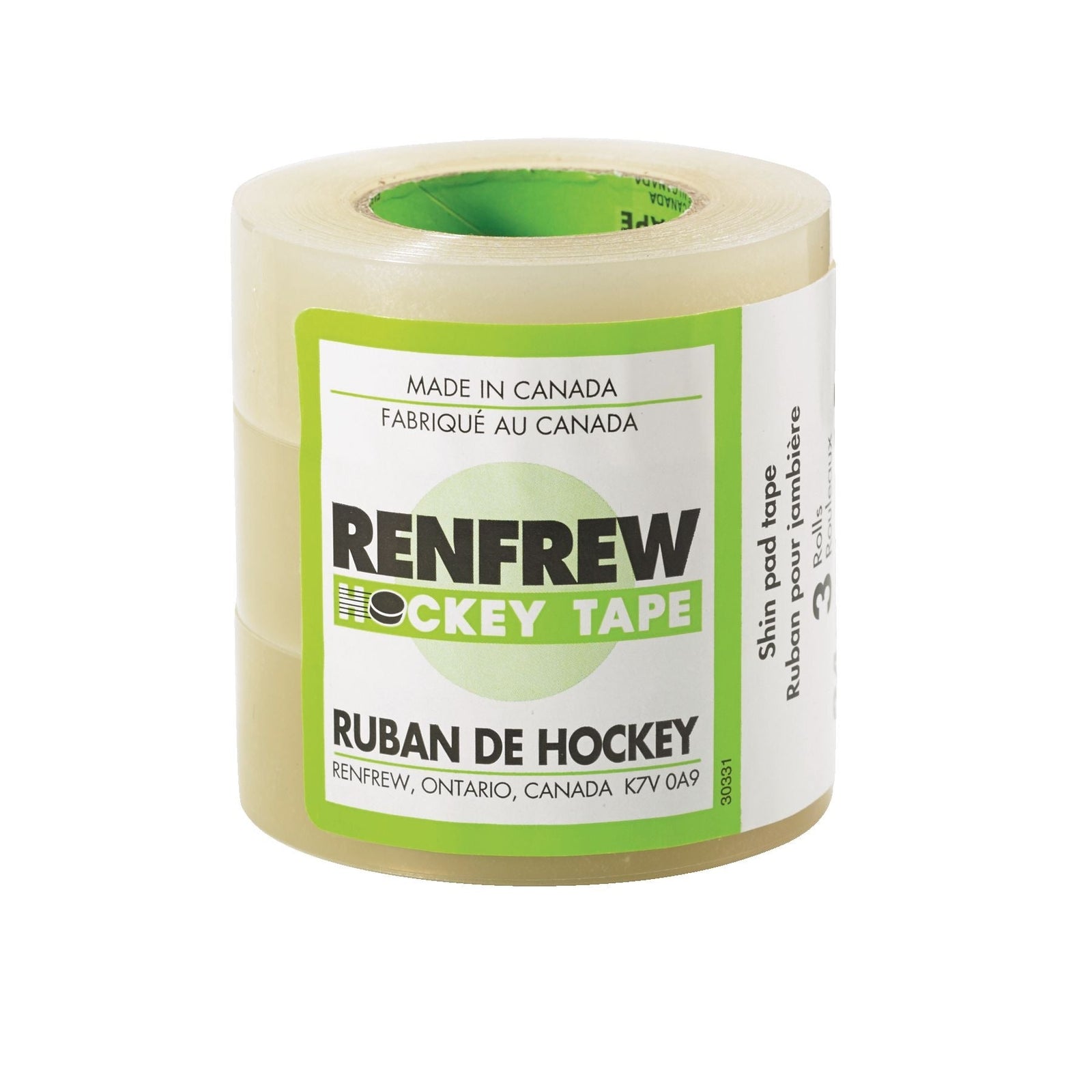 Waterproof Hockey Tape, Clear, 24-mm x 15-m, 3-pk C0J8 - product image 1