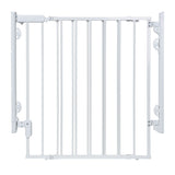 Ready To Install Top of the Stairs Baby Safety Gate, White Y1N3 - product image 1