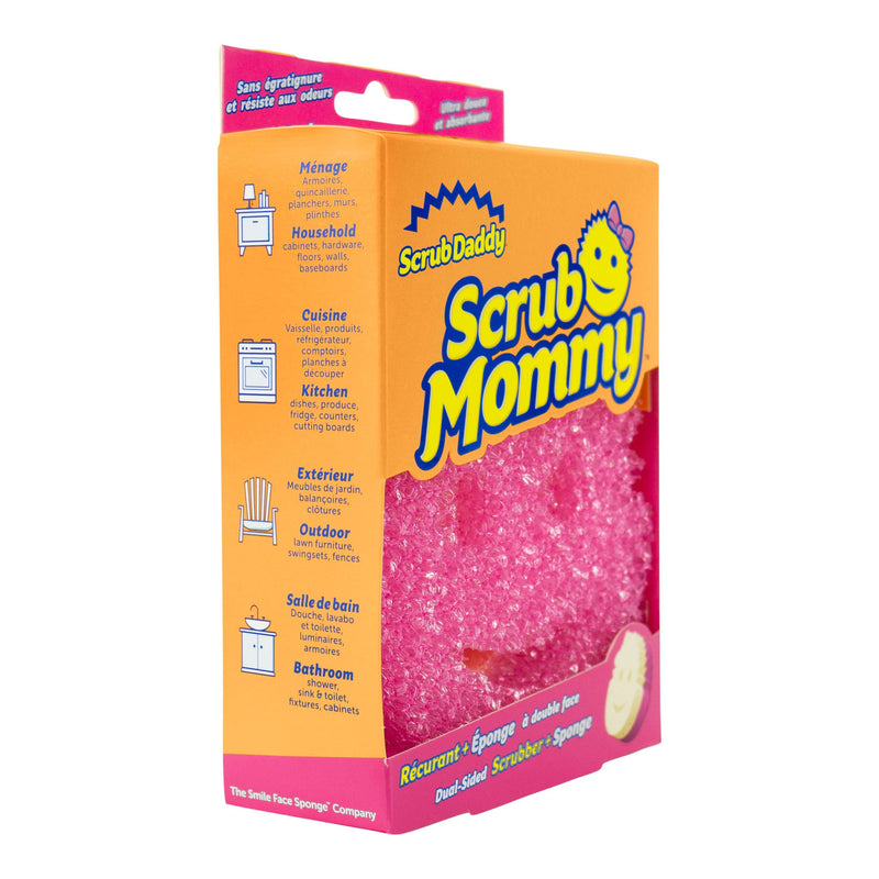 Mommy All Purpose Dual-Sided Scrubber and Cleaning Sponge F4E1