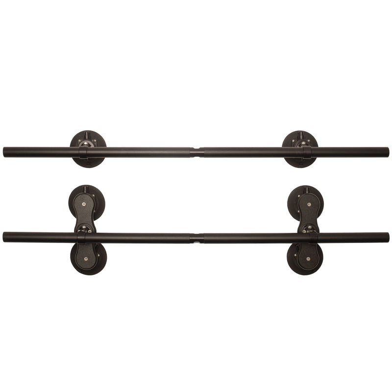 Monkey Bars Aluminum Roof Cross-Bar System, Powder Coated Black, 60-in V5P7