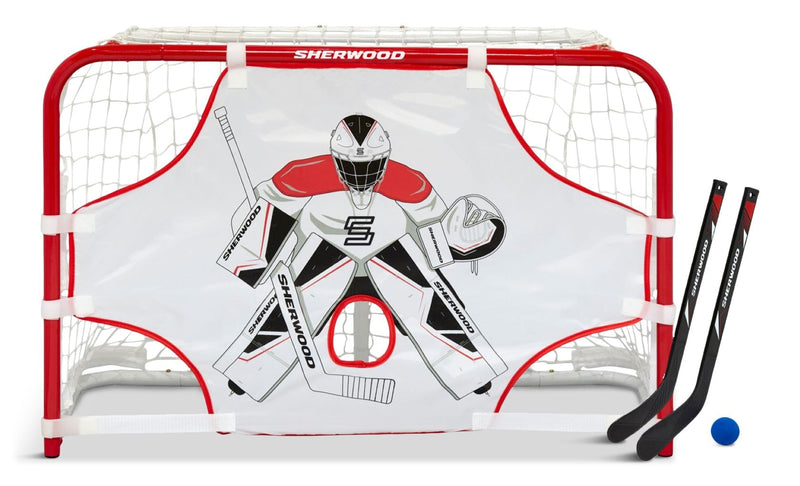 Canada Steel Mini Hockey Net Set, 5-pc Z4H8