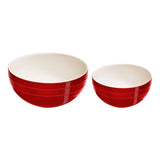 2piece Mixing Bowl Set Cherry W2X9 - product image 1
