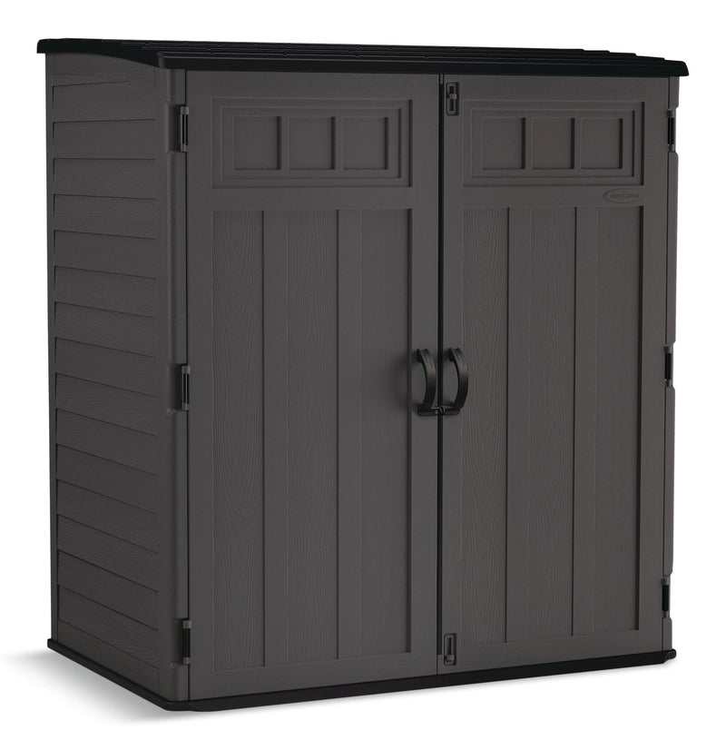Outdoor Storage Shed, X-Large, Grey, 792-Gal W8X3