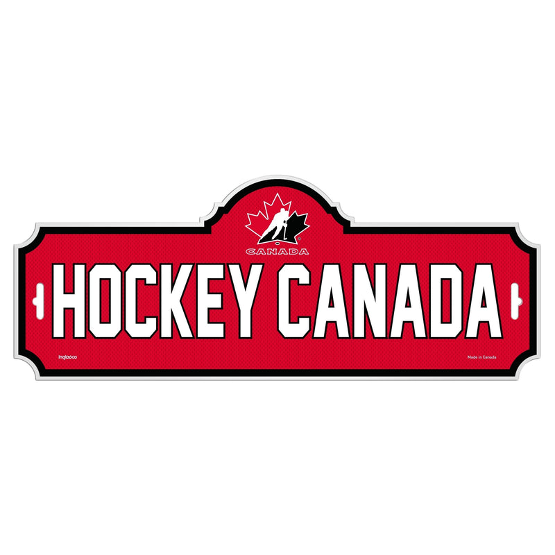 Team Canada/Hockey Canada Street Sign, For Hockey Fans/Collectors, 4-in x 15-in G8B1