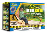 The Big Dig Kids' Ride-On Digger Excavator, Yellow, Ages 3+, for Summer/Backyard Activities T4O5 - product image 1