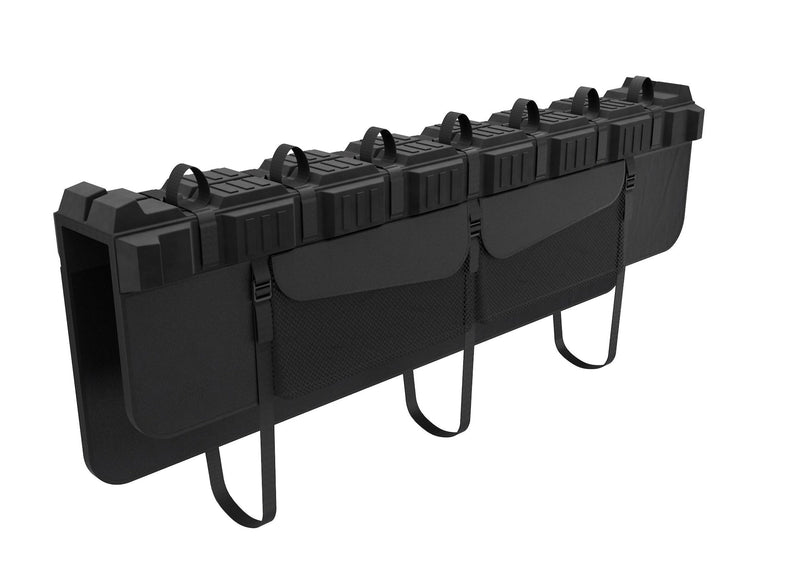 GateMate PRO Heavy-Duty 8-Bike Black Bike Rack with Storage Pockets V1A1