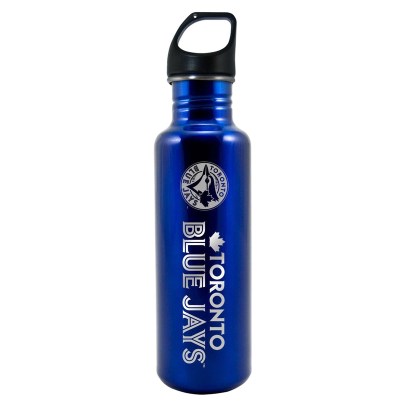 Toronto Blue Jays Stainless Steel Travel Water Bottle For Baseball Fans/Collectors, 26-oz G0U2