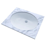 17x14-in Oval Vessel Cotton Undercounter Sink/Lavatory W8T7 - product image 1