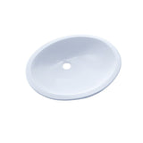 17x14-in Oval Vessel Cotton Undercounter Sink/Lavatory W8T7 - product image 2