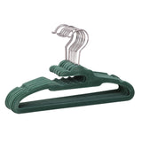 type A Kids' Non-Slip Slim Swivel Hanger, Smoked Pine, 10-pk E9J3 - product image 1