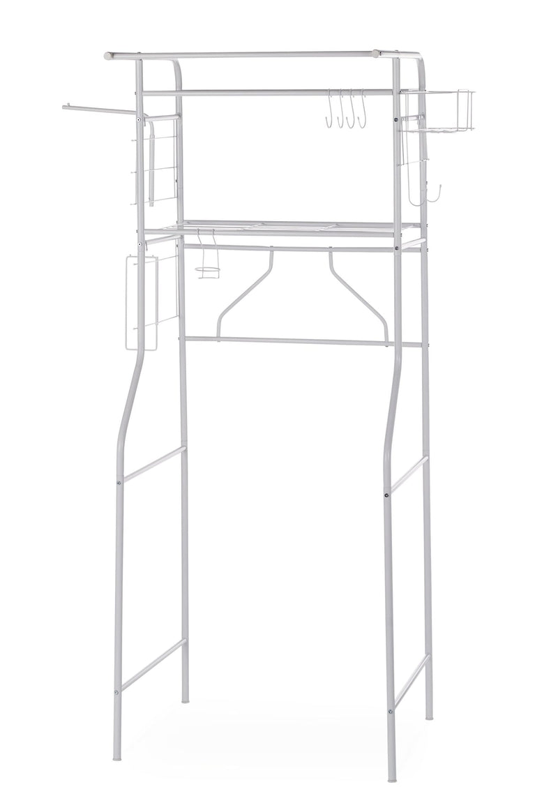 type A Linear Single-Unit Laundry Organization System, White H6I2