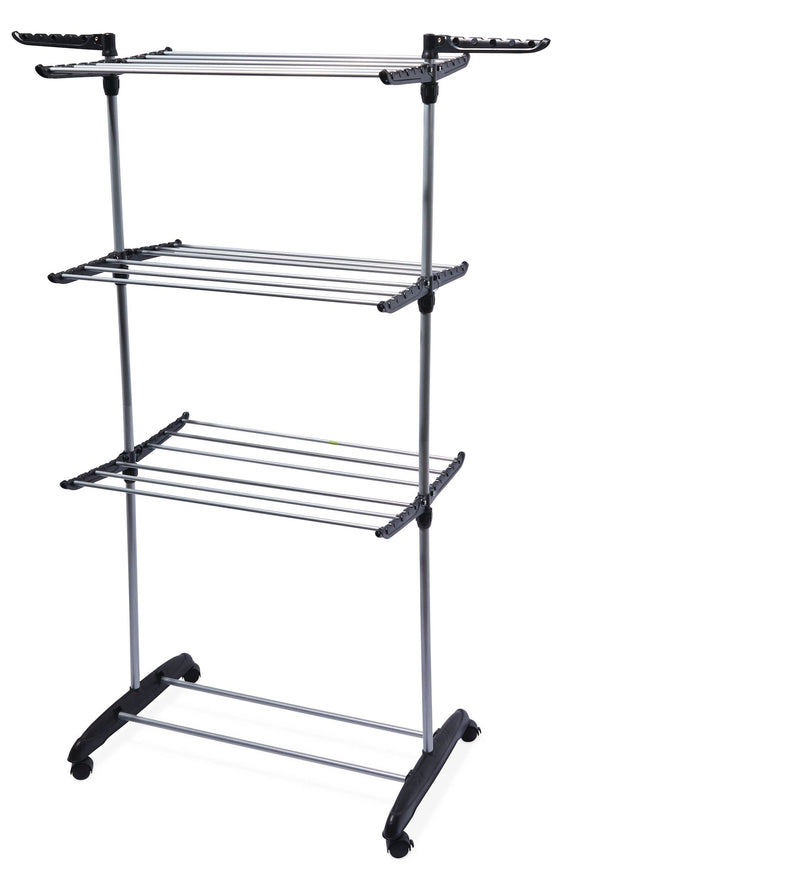 Type A Multi-Functional Drying Rack with Adjustable Hangers N7Z3