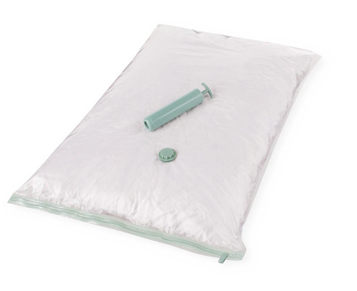 type A Reusable Vacuum Seal Storage Bag Set with Pump, Jumbo, 10-pk U2M4 - product image 1