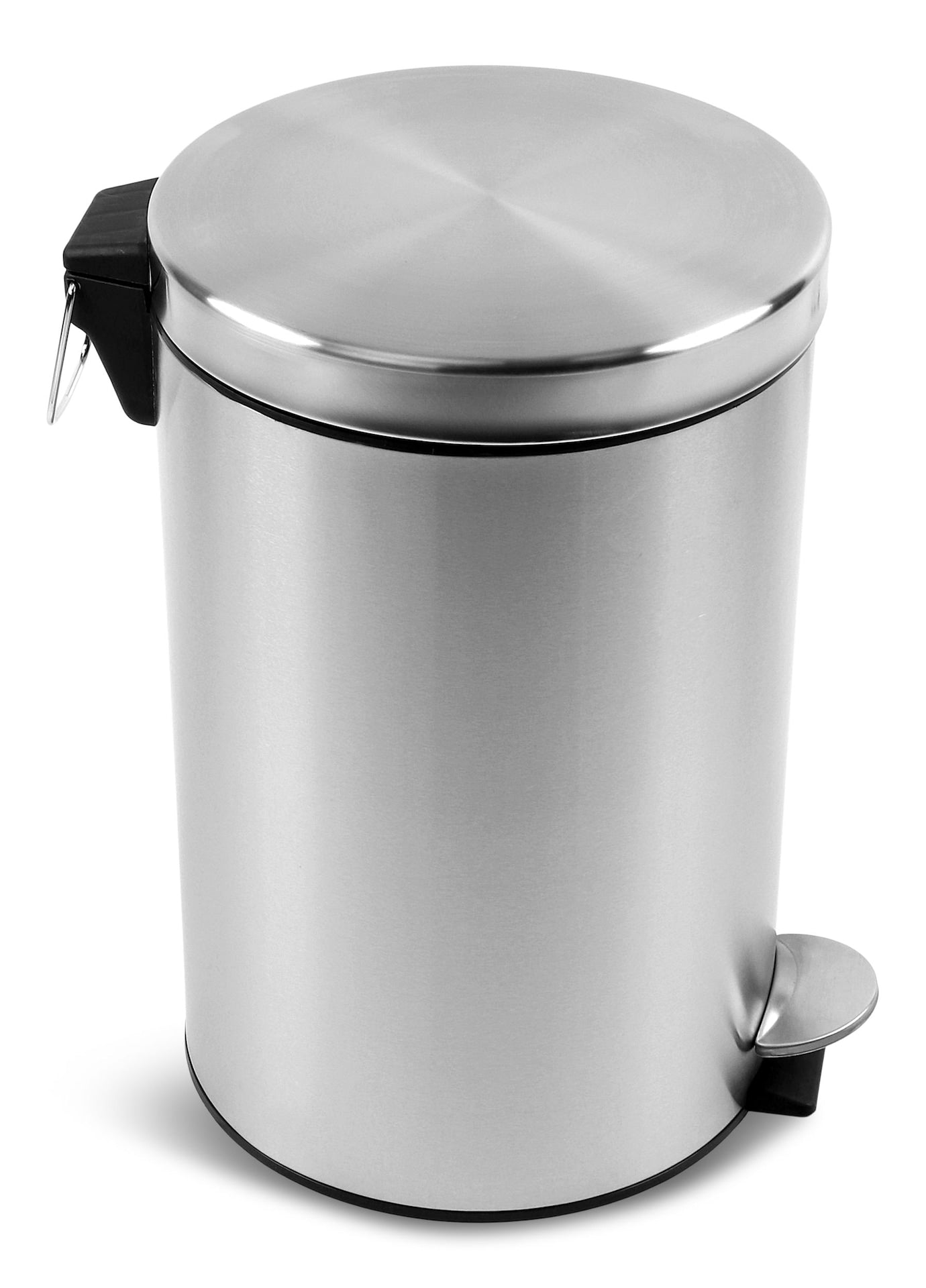 type A Stainless Steel Circular Step Garbage Can, 20-L V2M2 - product image 1