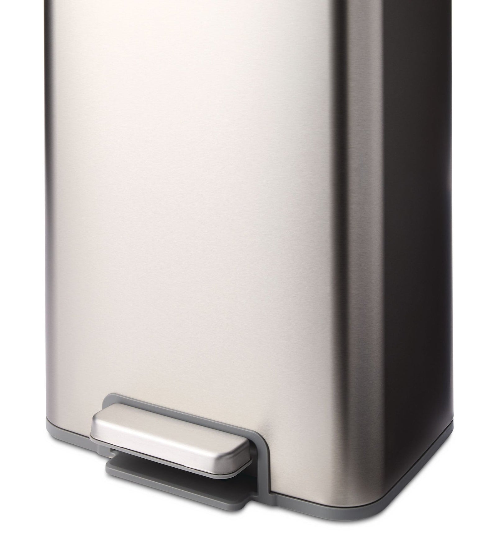 type A Wide Stainless Steel Rectangular Step Garbage Can with Slow Close Lid, 30-L S2L6 - product image 3
