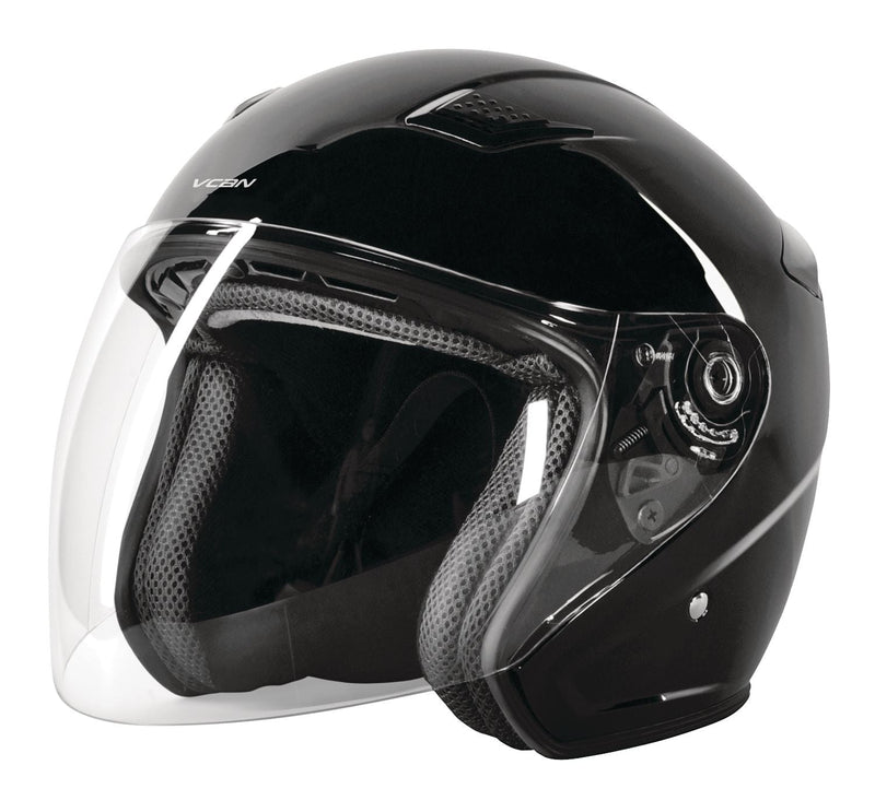 Copper Road Helmet with Visor, Gloss Black, Assorted Sizes V3D2