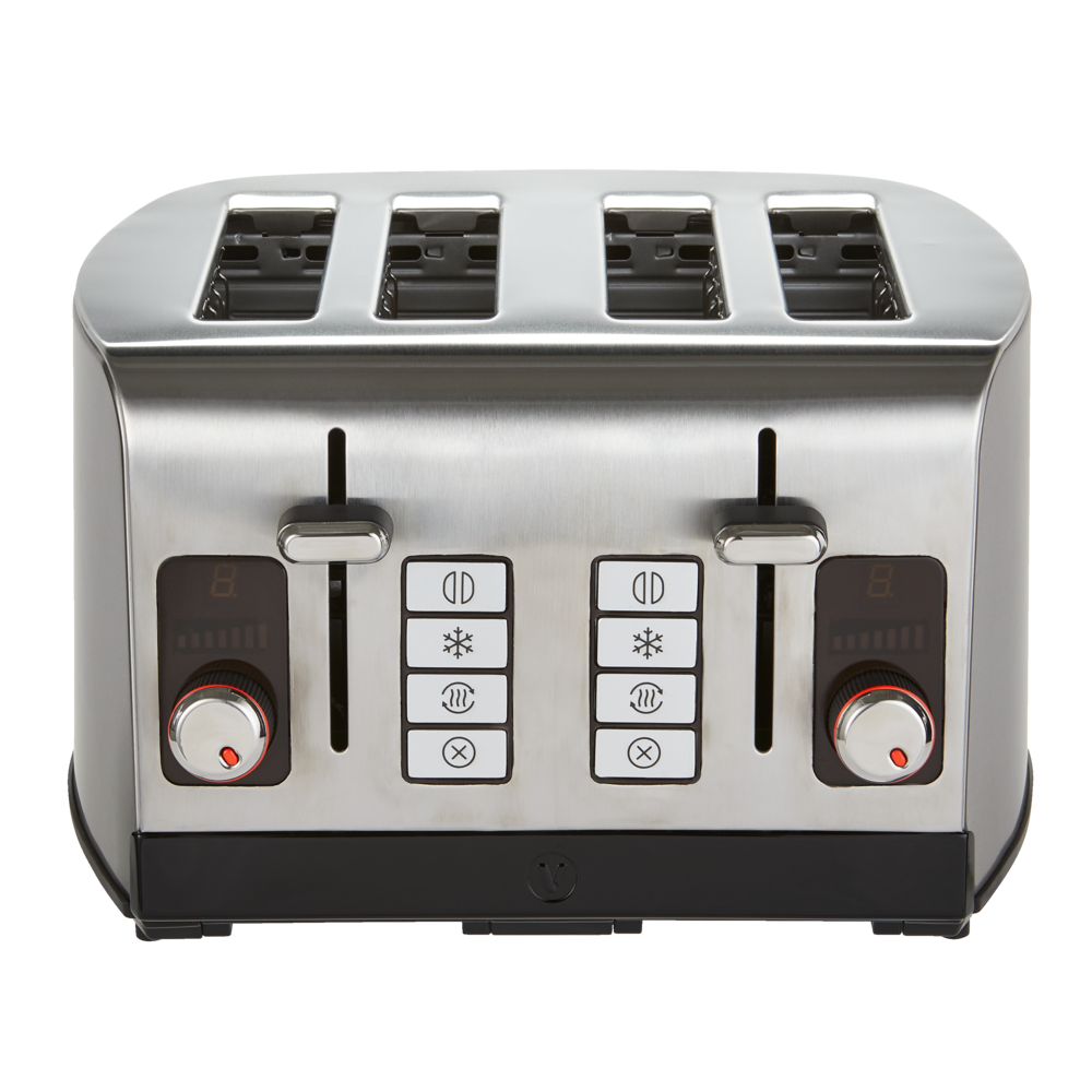 Digital Stainless Steel Toaster, 4-Slice L8B7 - product image 3