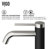 Glass Turquoise Water Bathroom Sink/Basin Set with Lexington Faucet and Rectangular Vessel D5Y6 - product image 5
