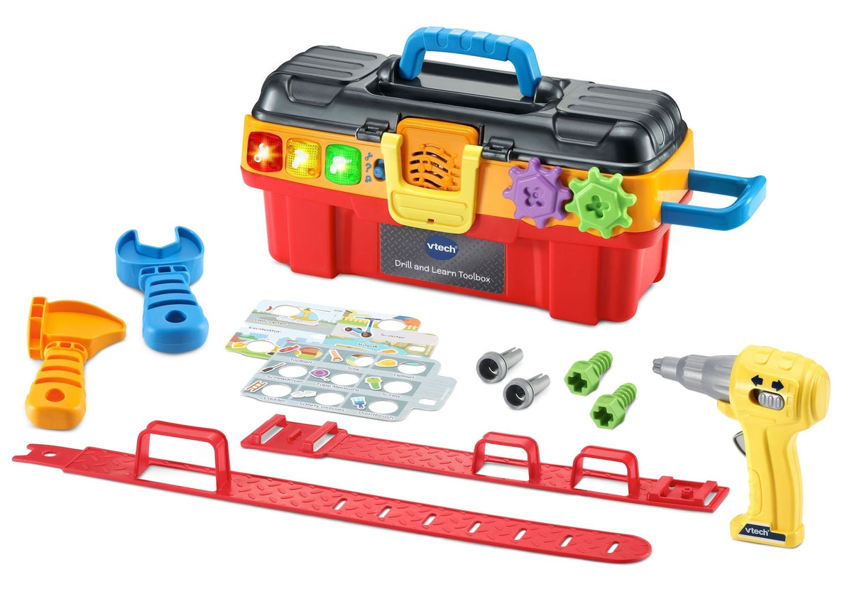 Drill & Learn Toolbox Pro, French Language Version, Battery Operated V7X2 - product image 1