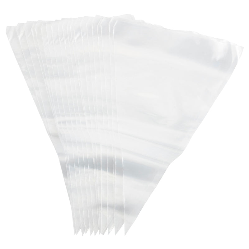 Disposable Piping Decorating Bag, Clear, 24-pk, for Baking/Cake Decoration K5L8