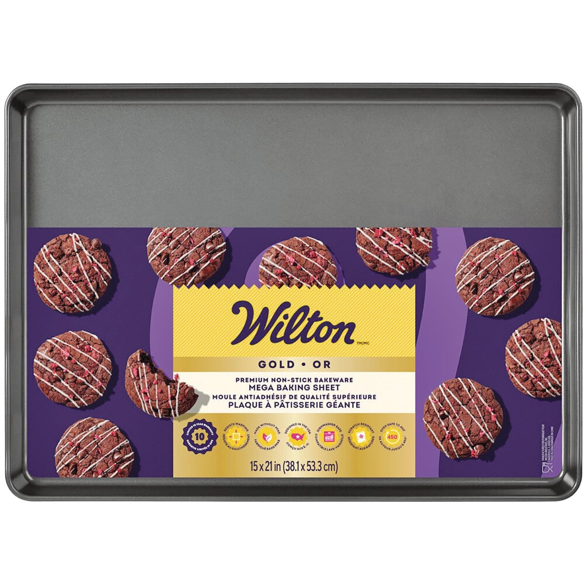 Gold Premium Non-Stick Bakeware Extra-Large Baking Sheet P0Q5 - product image 1