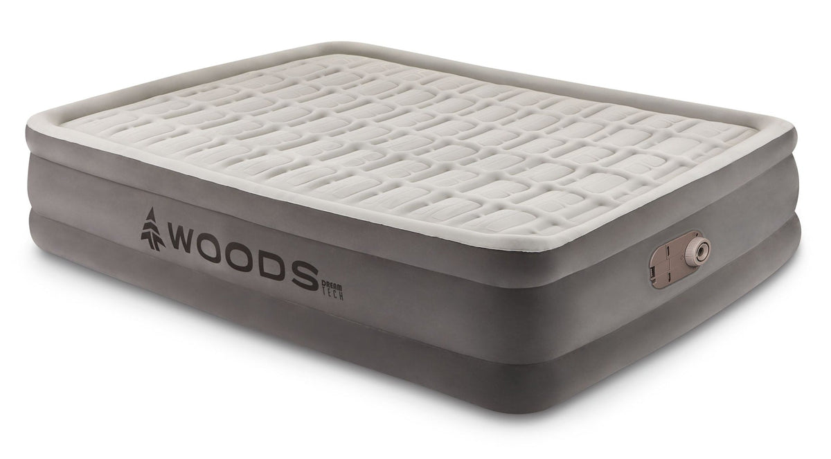 Tritech Double-High Queen Air Mattress with Built-In 120V Pump H8X9 - product image 1