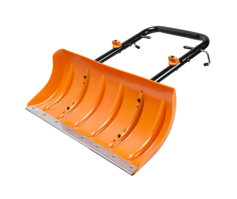 Snow Plow Attachment for Aerocart, features Galvanized Steel Wear Strip F1I0