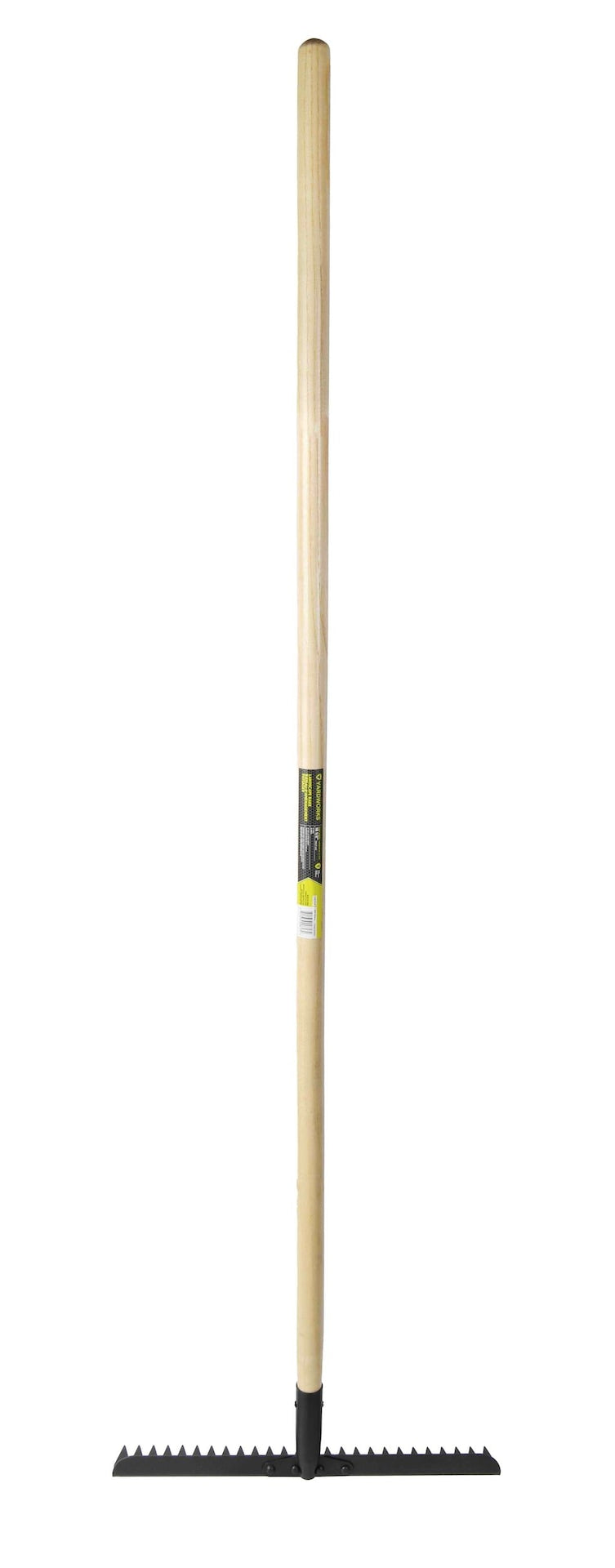 18.5-in Wide Metal 26-Tine Landscape Rake, 60-in Hardwood Shaft V9Q8