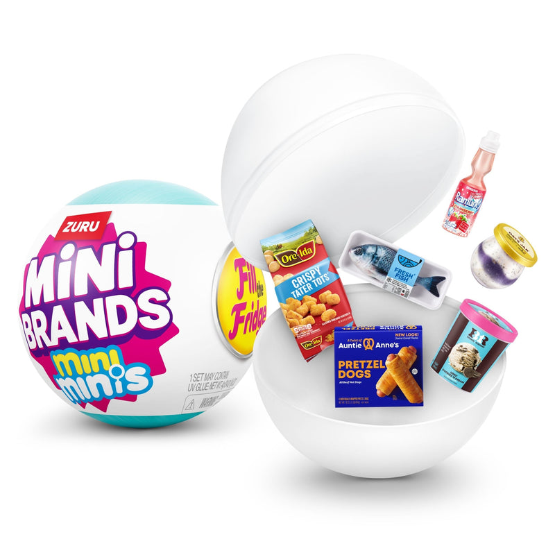 Mini Brands Mini Minis Fill the Fridge Miniature Toys T5U0