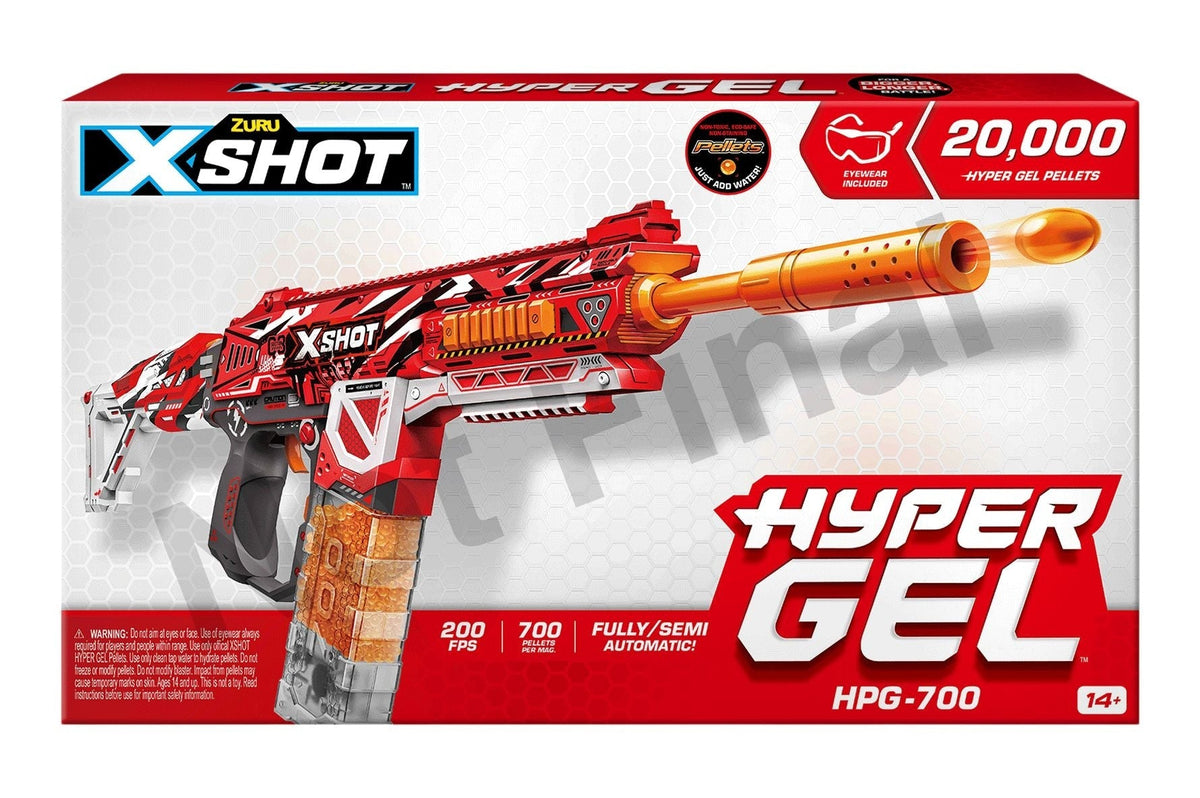 X-Shot Hyper Gel HPG-700 Fully Semi-Automatic Large Blaster, Ages 14+ Z4N9 - product image 2