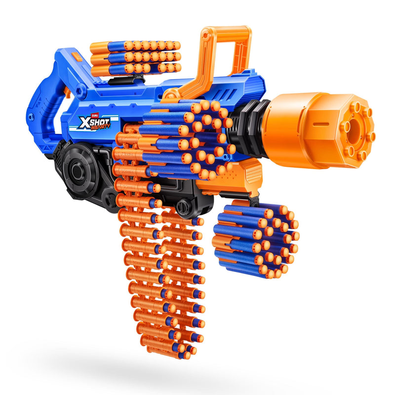 X-Shot Insanity Smoking Barrel Foam Dart Toy Blaster with 72 Darts L3B4